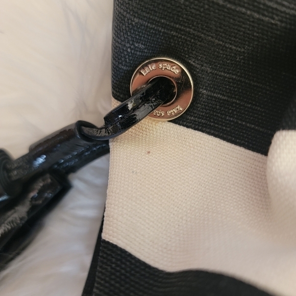 Kate Spade Cambridge Stevie Striped Bag - Picture 8 of 11